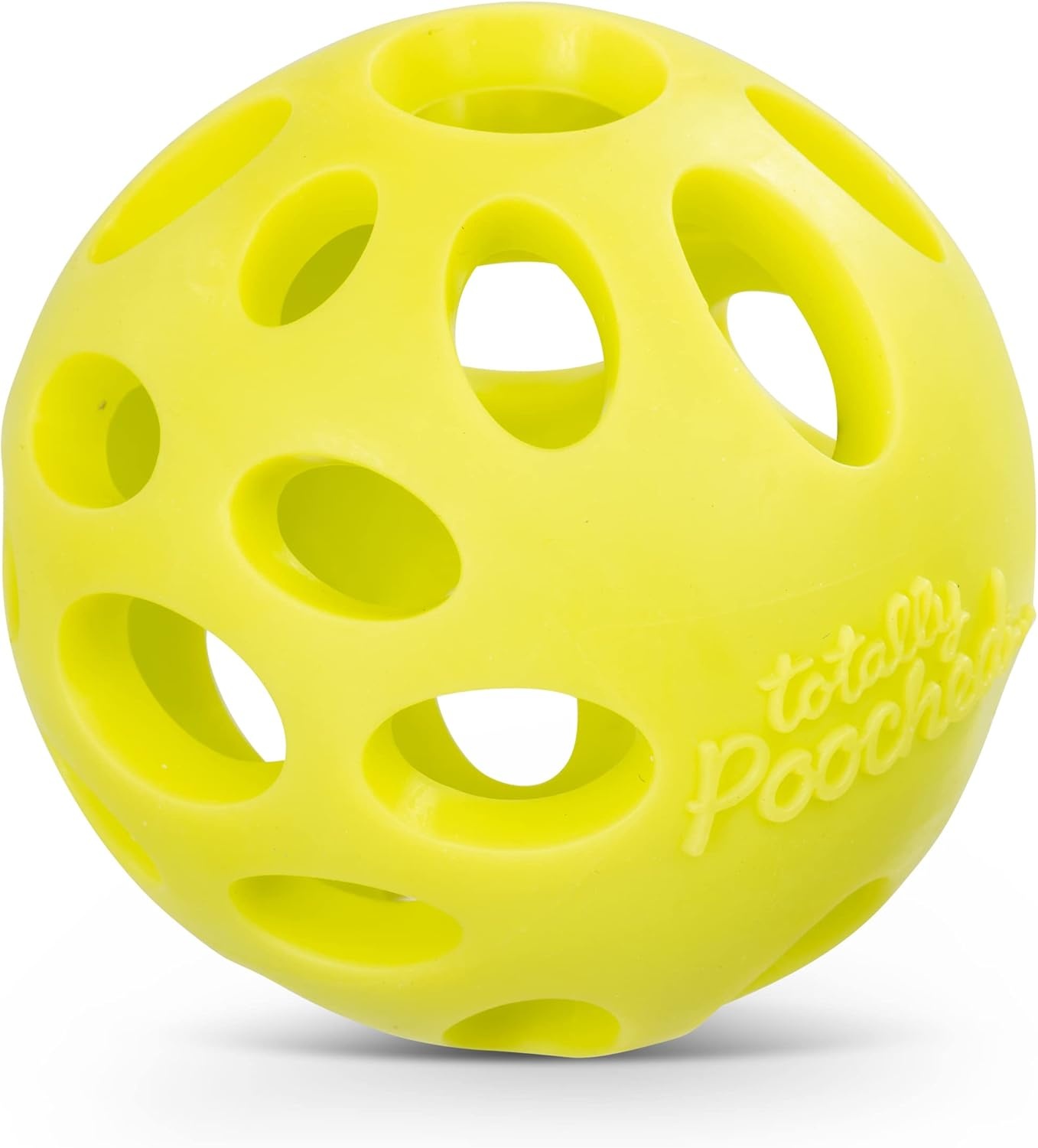 image:imageMessy Mutts Totally Pooched Huffn Puff Ball 25 TPR Puzzle Ball for Dogs 2in1 Interactive Toy and Tooth Cleaner GreenGreen