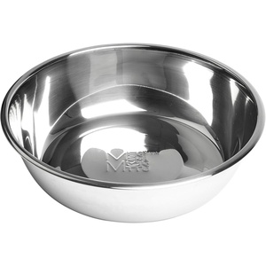 image:imageMessy Mutts Silicone Airtight Dog Bowl Lid  SpillResistant Seal for Dog Bowls  Compatible with Messy Mutts Stainless Steel Bowls Sold Separately  Freezer Dishwasher Safe LargeSilverStainless Steel   Large