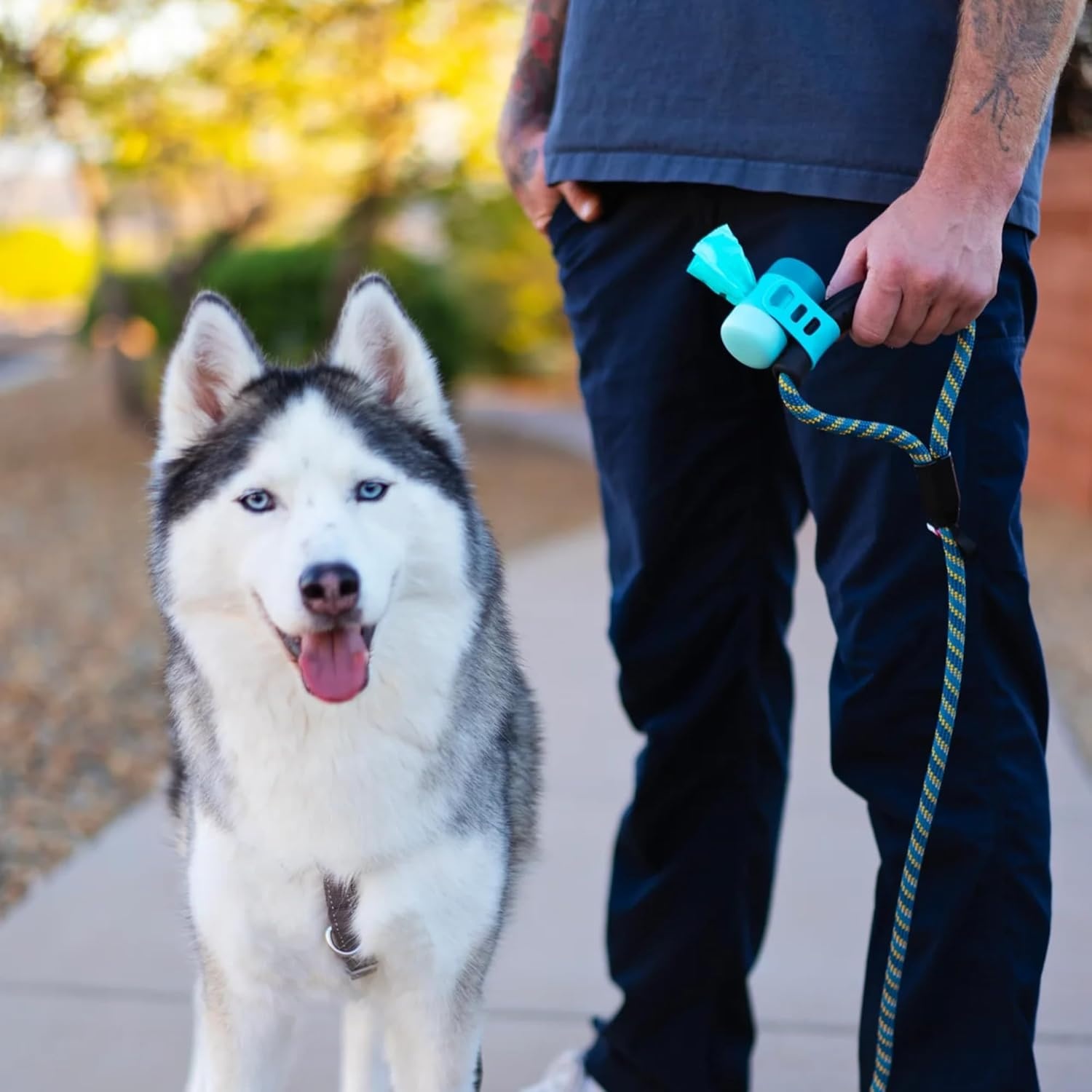 image:imageMessy Mutts Advanced BioRecycle Poop Bags 365 Bags 1 Bulk Roll Dog Poop Bag Roll Unscented Dog Waste Bags1 Dispenser