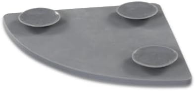 image:imageMessy Mutts 628043607996 Triangle Dog Licking Mat Grey