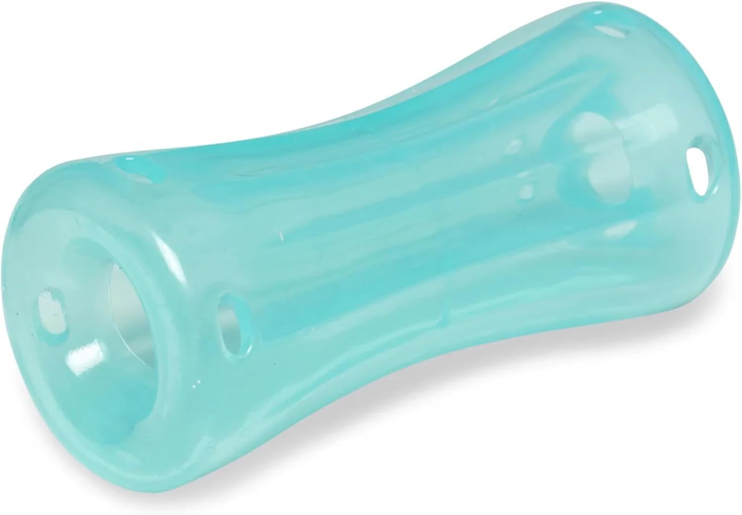 image:imageMessy Mutts Stuffn Wobble Ball 5 Fillable Dog Toy Interactive Puzzle Ball for Dogs Engaging Treat Dispensing Toy for DogsBlue