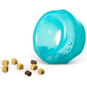 image:imageMessy Mutts Stuffn Wobble Ball  5 Fillable Dog Toy  Interactive Puzzle Ball for Dogs  Engaging Treat Dispensing Toy for DogsBlue