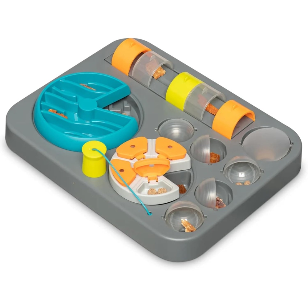 image:imageMessy Mutts Flipn Slide Puzzler Medium 125 x 125 GreyLarge